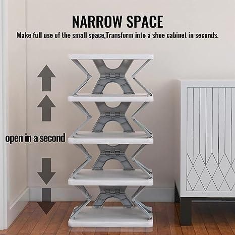 Smart Foldable Shoes Tier Shoe Rack 5 Layer